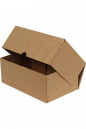 Kraft Kilitli Kargo Kutusu  Ebat 23,5x10x4,5 Cm (100 Adet) - 1