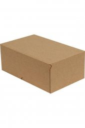 Kraft Kilitli Kargo Kutusu  Ebat 23,5x10x4,5 Cm (100 Adet) - 2