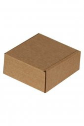 Kraft Kilitli Kargo Kutusu  Ebat 8x8x4 cm (100 adet) - 3