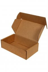 Kraft Kilitli Kargo Kutusu  Ebat 15x13x5 Cm (100 Adet) - 1