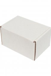 Beyaz Kilitli Kargo Kutusu  Ebat 12x8x6,5 Cm (100 Adet) - 3