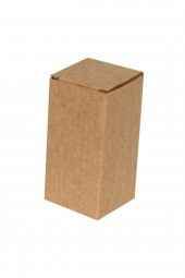 Kraft Kilitli Kargo Kutusu Ebat 4x4x8 Cm (100 ADET) - 3