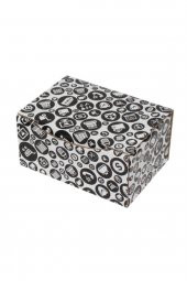Siyah Kilitli Kargo Kutusu  Ebat 15,5x11x7,5 Cm (100 ADET) - 3