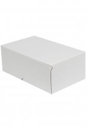 Beyaz Kilitli Kargo Kutusu  Ebat 35x24x14 Cm (100 ADET) - 2