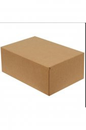 Kraft Kilitli Kargo Kutusu (testliner)  Ebat 35x24x14 Cm (100 Adet) - 2