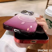 İphone 15 Pixel Sert Magsafe Uyumlu Telefon Kılıfı thumbnail 10