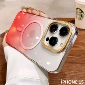 İphone 15 Pixel Sert Magsafe Uyumlu Telefon Kılıfı thumbnail 2