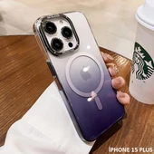 İphone 15 Plus Pixel Sert Magsafe Uyumlu Telefon Kılıfı thumbnail 7