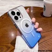 İphone 15 Pro Pixel Sert Magsafe Uyumlu Telefon Kılıfı thumbnail 3