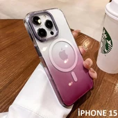 İphone 15 Pixel Sert Magsafe Uyumlu Telefon Kılıfı thumbnail 9