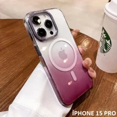 İphone 15 Pro Pixel Sert Magsafe Uyumlu Telefon Kılıfı thumbnail 9