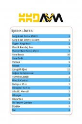 Ekonomik Deprem Çantası Afet ve Acil Durum İlk Yardım Seti - 2