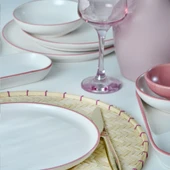 Keramika Line Pink Kahvaltı Takımı 18 Parça 6 Kişilik 20000 - 4