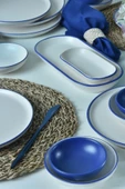 Keramika Line Blue Kahvaltı Takımı 18 Parça 6 Kişilik 20004 - 5