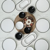 Keramika Keraart Simply  Kahvaltı Takımı 18 Parça 6 Kişilik 19985 - 2