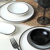 Keramika Keraart Simply  Kahvaltı Takımı 18 Parça 6 Kişilik 19985 - 5
