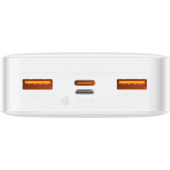 Baseus Bipow 20000 Mah 20W Hızlı Şarj Powerbank Taşınabilir Hızlı Beyaz - 2