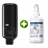 1 Ad. Tork Köpük Sabun Dispenseri Siyah 561508 + 1 Litre Tork Köpük Sabun Premium Hediyeli - 1