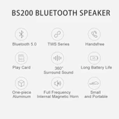 HP BS200 Kablosuz Bluetooth Hoparlör - 2