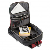 Classone BP-IT805 15.6 inç Parma WTXpro Su Geçirmez Kumaş Notebook Sırt Çantası Bordo - 4