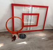 Mia Basketbol Panya Seti 90*120 8 mm Solid Polikarbon 45 cm Sabit Çember - 2
