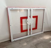 Mia Basketbol Panya Seti 90*120 8 mm Solid Polikarbon 45 cm Sabit Çember - 3