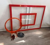 Mia Basketbol Panya Seti 90*120 8 mm Solid Polikarbon 45 cm Sabit Çember - 4