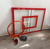 Mia Basketbol Panya Seti 90*120 8 mm Solid Polikarbon 45 cm Sabit Çember - 6