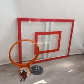 Mia Basketbol Panya Seti 90*120 8 mm Solid Polikarbon 45 cm Sabit Çember - 9