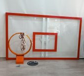 Mia Basketbol Panya Seti 105*180 8 mm Solid Polikarbon 45 cm Yaylı Çember - 3