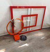 Mia Basketbol Panya Seti 90*120 8 mm Solid Polikarbon 45 cm Yaylı Çember - 8