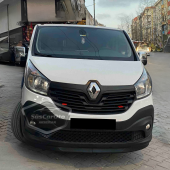 Renault Trafic 2015 Sonrası Uyumlu Üniversal Astra H lip Esnek Ön Lip 2 Parça Tampon Altı Dil Karlık Ön Ek - 6