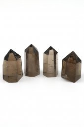 Dumanlı Kuvars Doğal Taş Obelisk Parça - 1