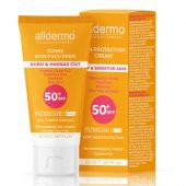 Alldermo Spf50+ Güneş Koruyucu Krem  Kuru Hassas Cilt 50 ml - 1