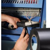 Elektrikçi Bandı İzolasyon Siyah İzole Elektirik Kablo Bant Bandı Pvc 0.13 mm Kalınlık 50 mm Geniş 25 Metre - 4
