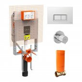 VitrA 800-1868 V8 Asma Klozet Gömme Rezervuar Seti - 1