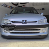 Peugeot 106 1991-2004 Uyumlu Üniversal Astra H lip Esnek Ön Lip 2 Parça Tampon Altı Dil Karlık Ön Ek - 6