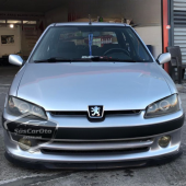 Peugeot 106 1991-2004 Uyumlu Üniversal Astra H lip Esnek Ön Lip 2 Parça Tampon Altı Dil Karlık Ön Ek - 1