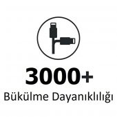 Preo Type-C Şarj Kablosu Charge & Sync Cable 3x more durable 1M Kablo - 2