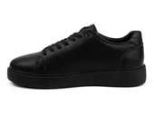 Hatege Bruno Siyah Hakiki Deri Erkek Sneaker Ayakkabı - 2