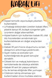 Doğal Kabak Lifi (Kişisel ve Bulaşık Temizlik İçin) x 3 Adet - 6