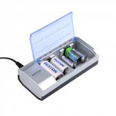 BESTON BST-C821BW (AA-AAA-C-D-9V-SC) UNIVERSAL TÜM BOYLAR PİL ŞARJ CİHAZI - 1