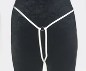 ASM1254 Kadın 2 Li Ekru Özel Nokta VurguluTanga String - 2