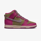 Nike Dunk High Unisex Yeşil Pembe SNEAKER Spor Ayakkabı Limited Edition FB1273-500 - 1
