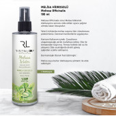 RisenLoop Melisa Suyu %100 Saf Doğal Hidrosol Tonik Cam Şişe Melissa Officinails 1.Distilasyon 100ml - 3
