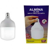Almina Şarjlı LED Torch LED Ampül DL-030 30W Almina - 1