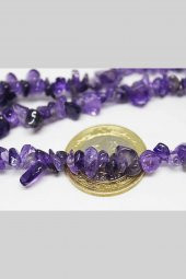 Ametist Koyu Renk Kırık Doğal Taş Dizisi thumbnail 1