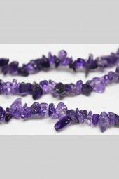 Ametist Koyu Renk Kırık Doğal Taş Dizisi thumbnail 2