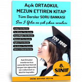 Açık Ortaokul Mezun Ettiren Kitap Seti (4 Spiralli Kitap) - 5