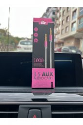 Aux To Aux 3.5mm Jack Girişli Müzik Ve Ses Aktarıcı Kablo - 2